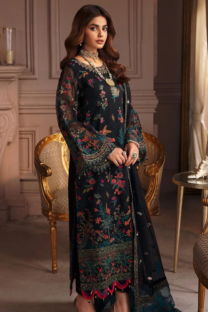 Black Kameez Trouser Dupatta Pakistani Wedding Dress