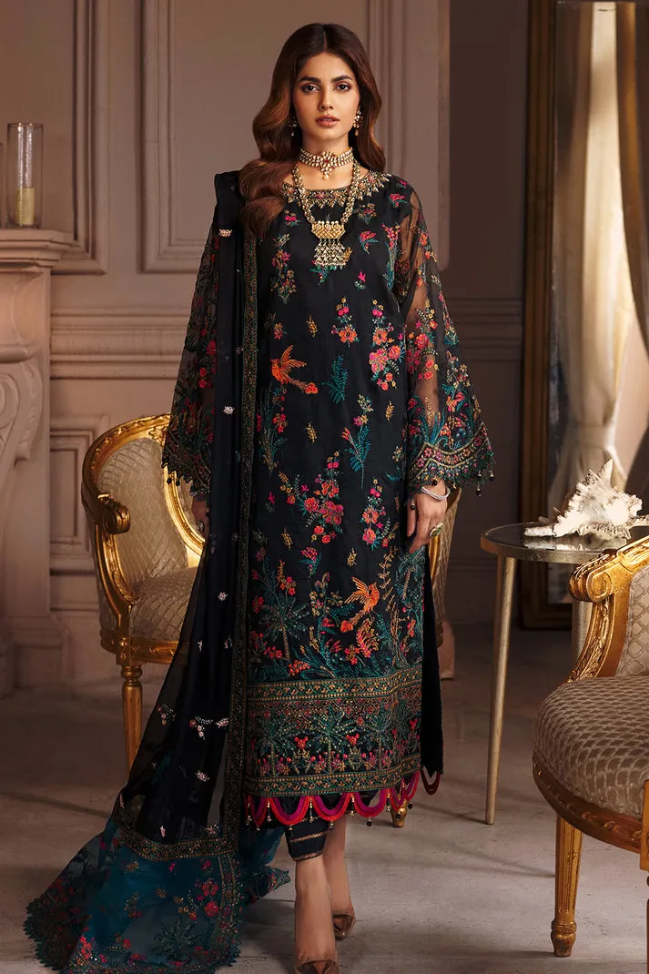 Black Kameez Trouser Dupatta Pakistani Wedding Dress