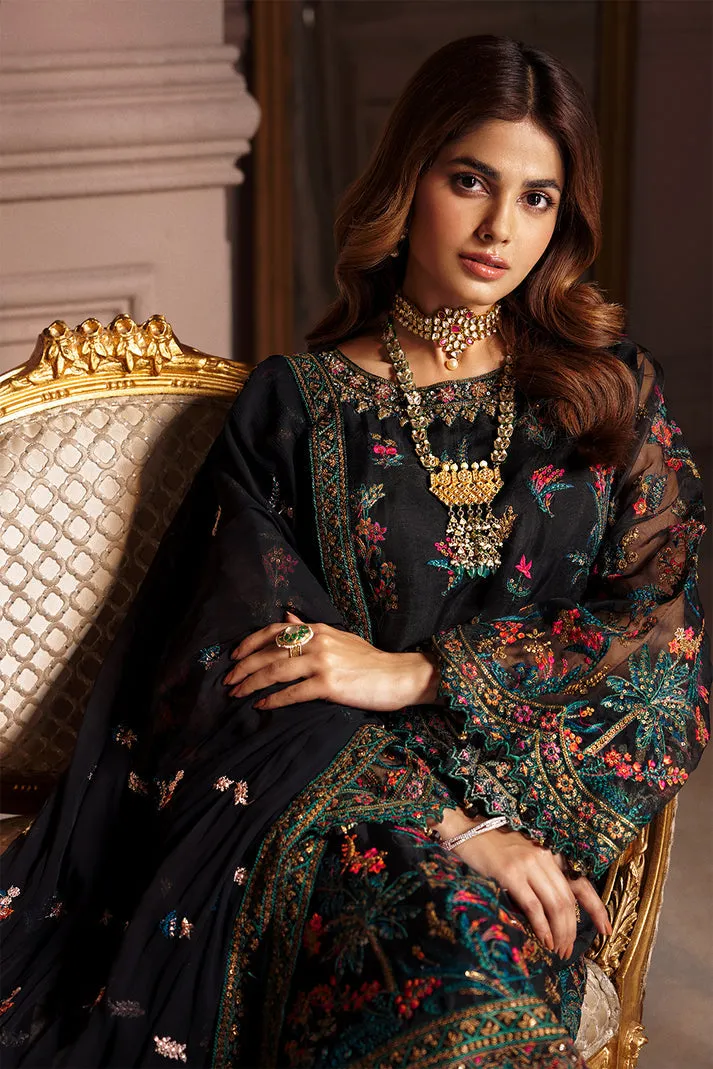 Black Kameez Trouser Dupatta Pakistani Wedding Dress