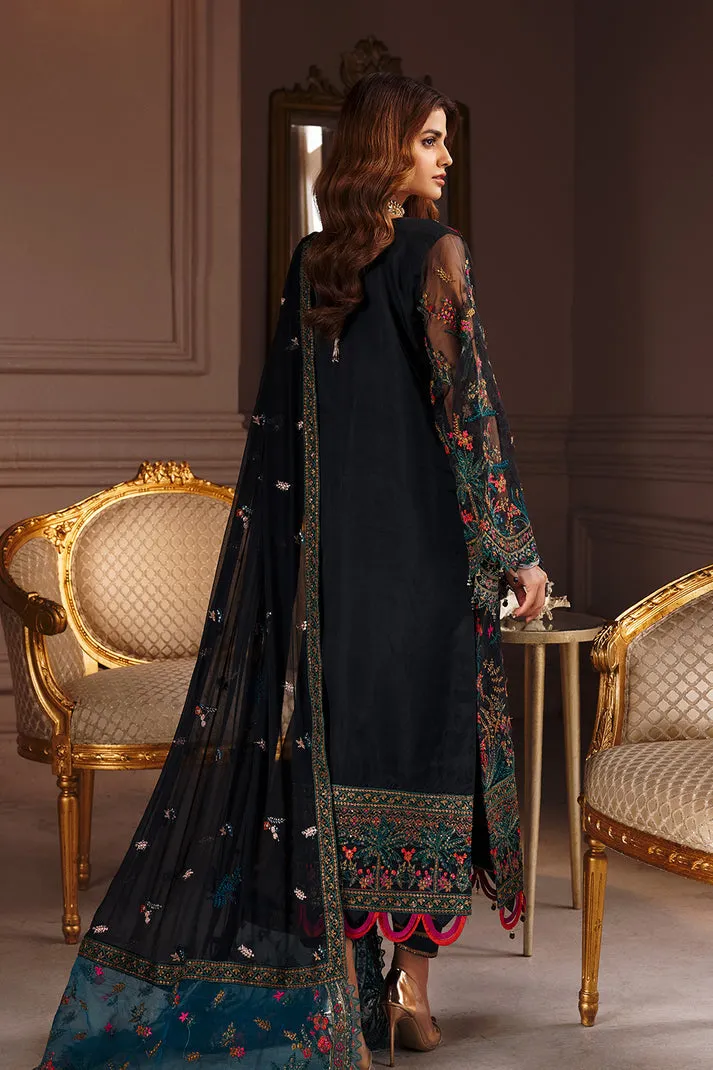 Black Kameez Trouser Dupatta Pakistani Wedding Dress