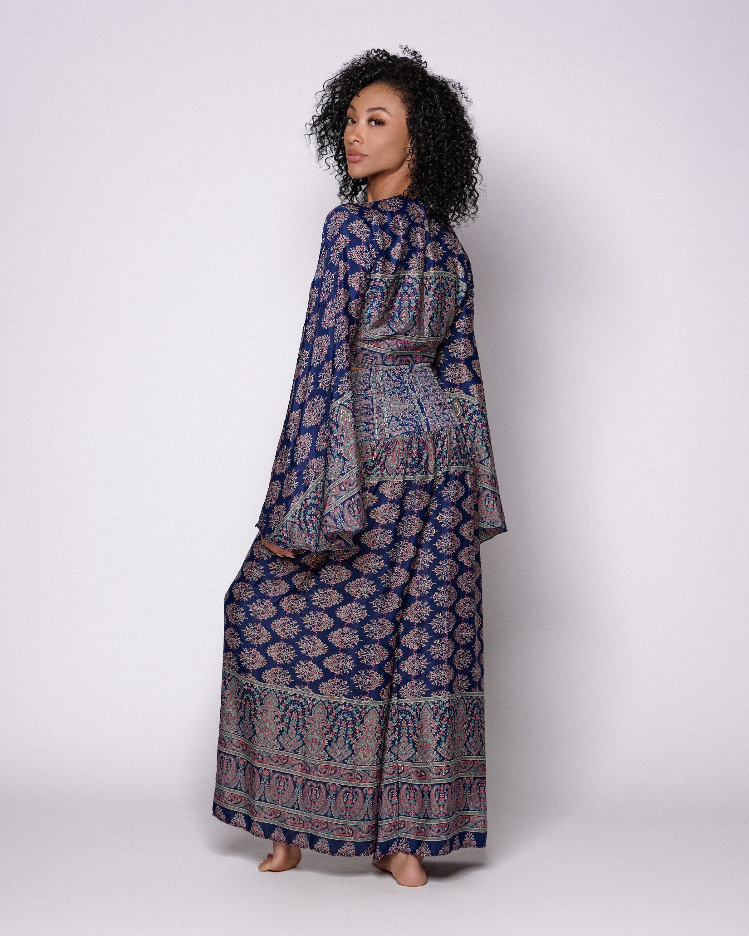 Boho outfit, Festival clothing, Comfy Wear, Bohemian, Flowy Pants