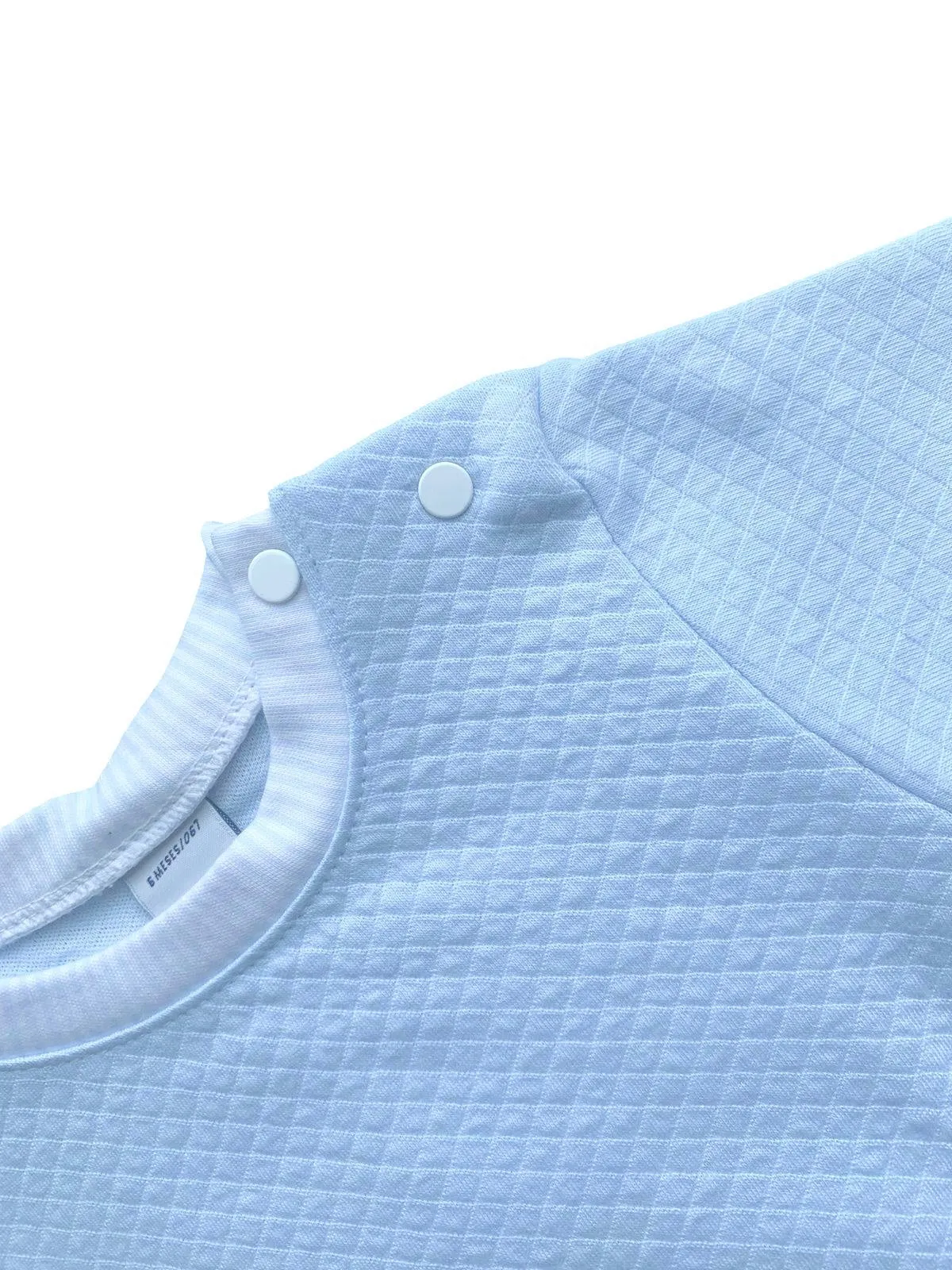 Boys Blue Cotton Trouser Set