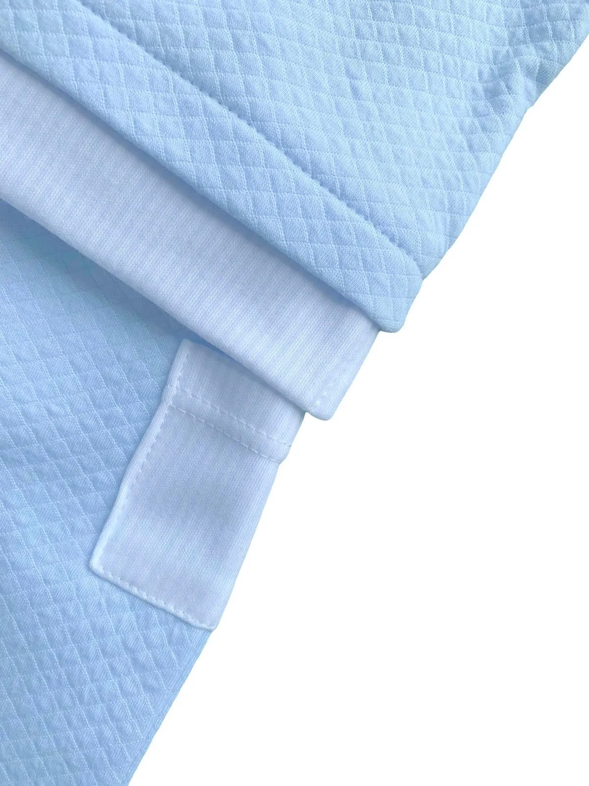 Boys Blue Cotton Trouser Set