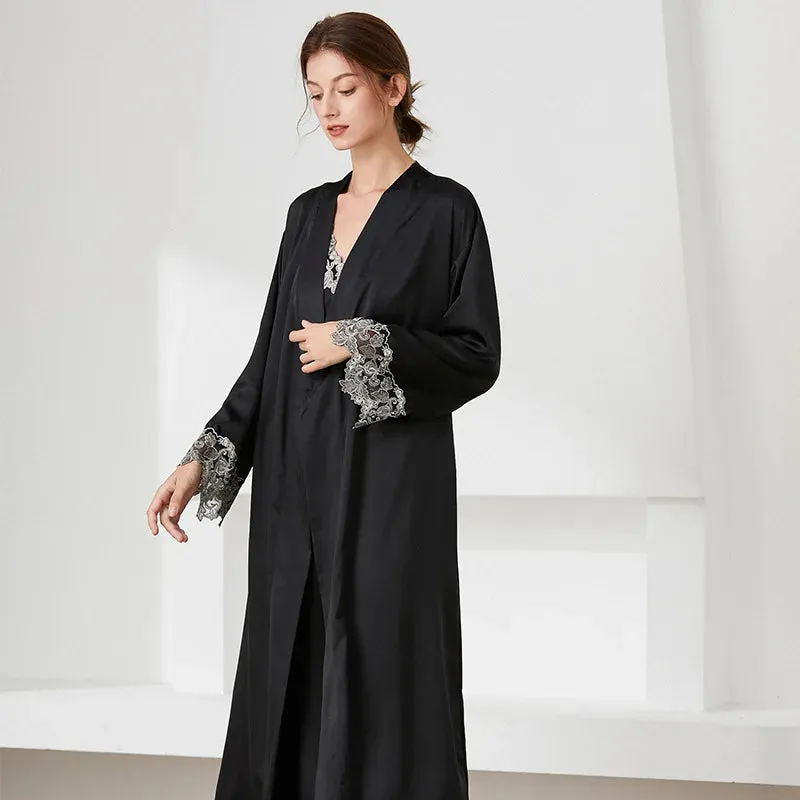 Bride Wedding Long Dressing Gown