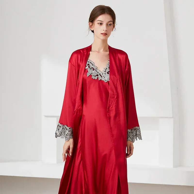 Bride Wedding Long Dressing Gown