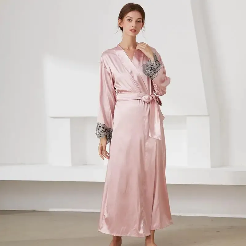 Bride Wedding Long Dressing Gown