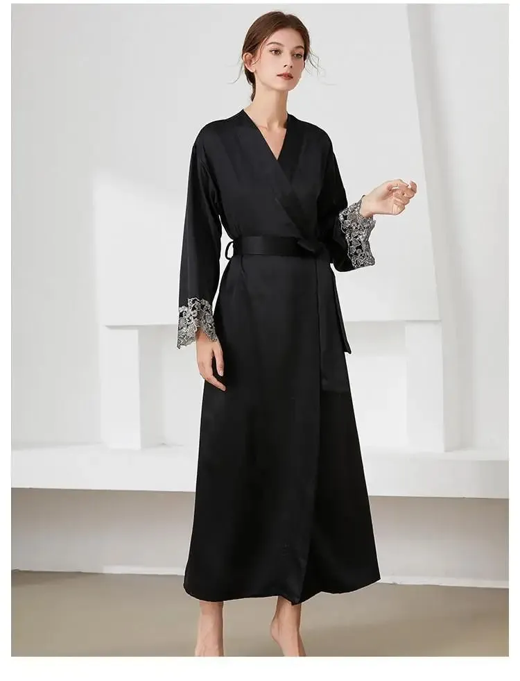 Bride Wedding Long Dressing Gown