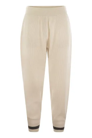 BRUNELLO CUCINELLI Luxury Cashmere Knit Sweatpants