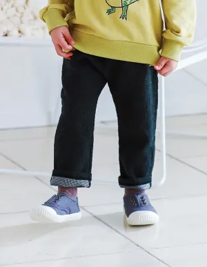 Button Trousers Olive