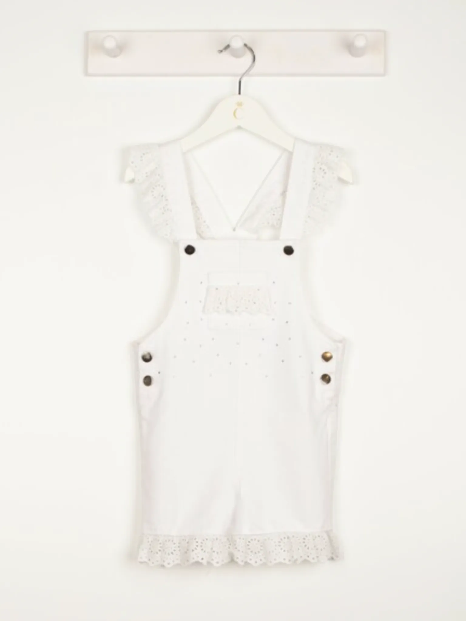 Caramelo kids denim dungarees  0222808