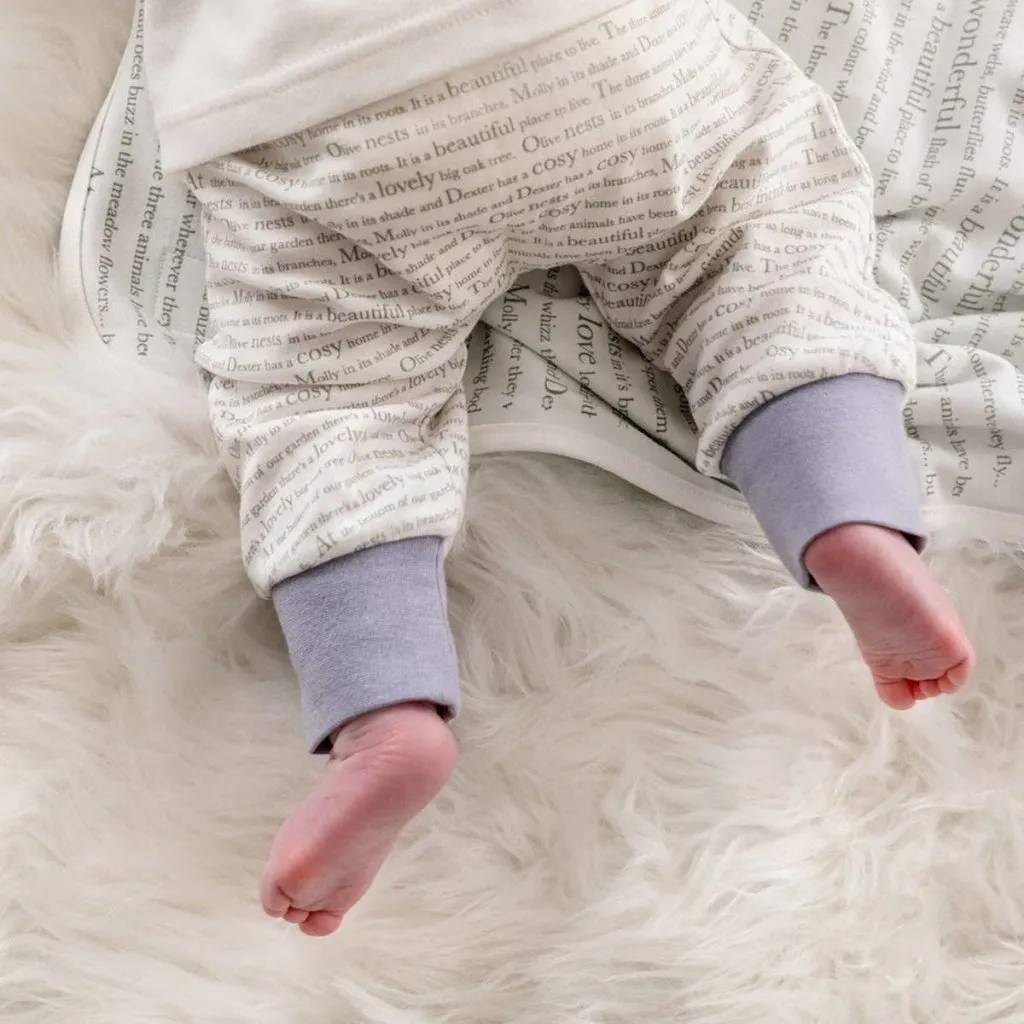 CATHERINE RAYNER Storytime Baby Joggers - Dusky Heather Trim