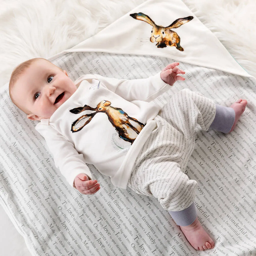CATHERINE RAYNER Storytime Baby Joggers - Dusky Heather Trim