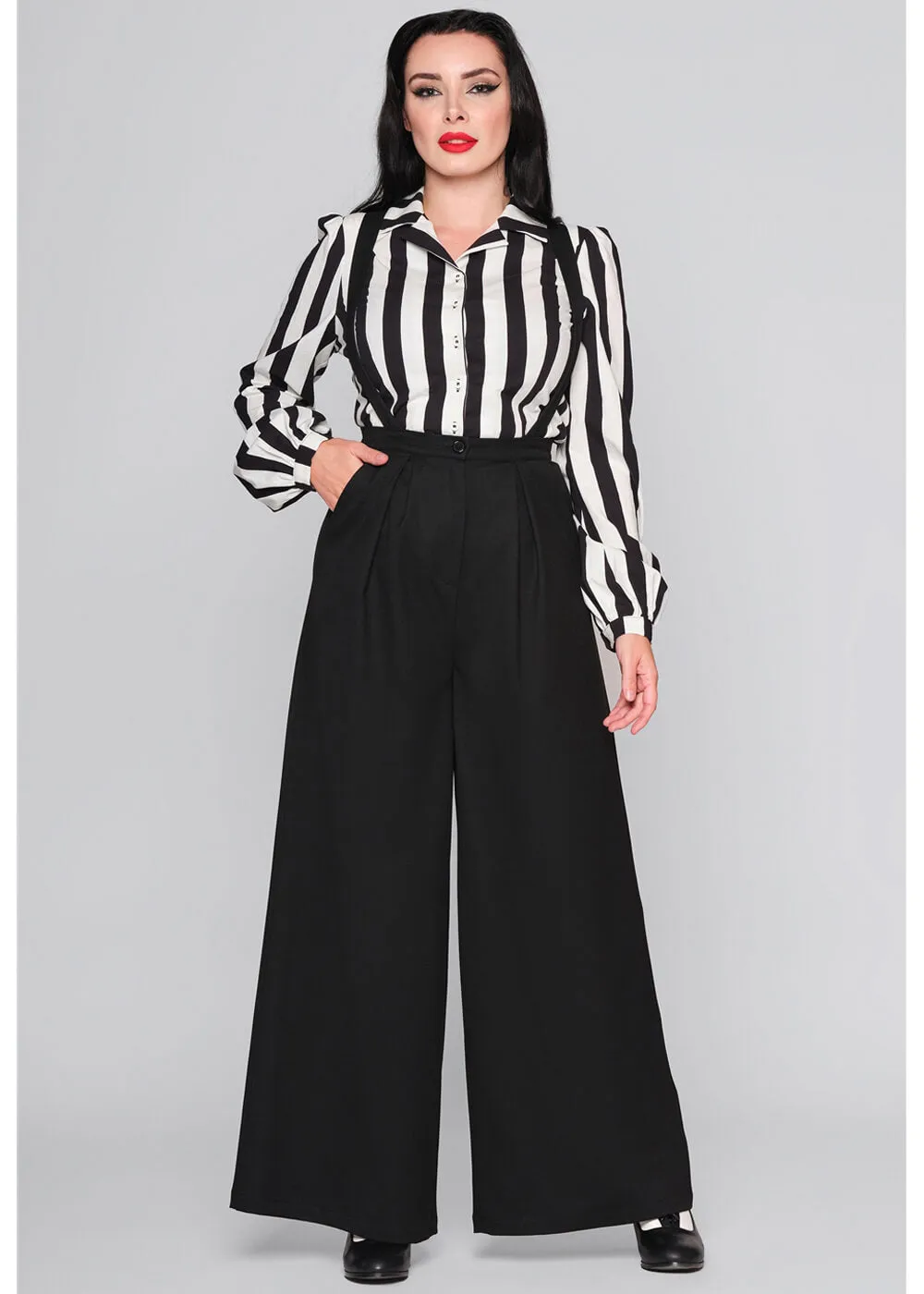 Collectif Glinda 40's Trousers Black