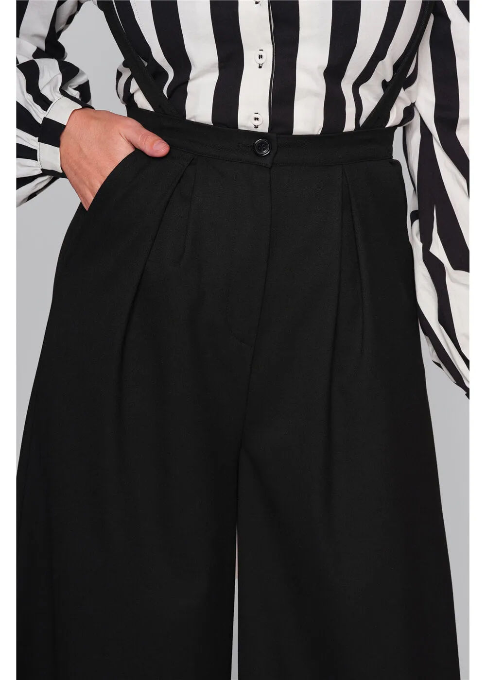 Collectif Glinda 40's Trousers Black