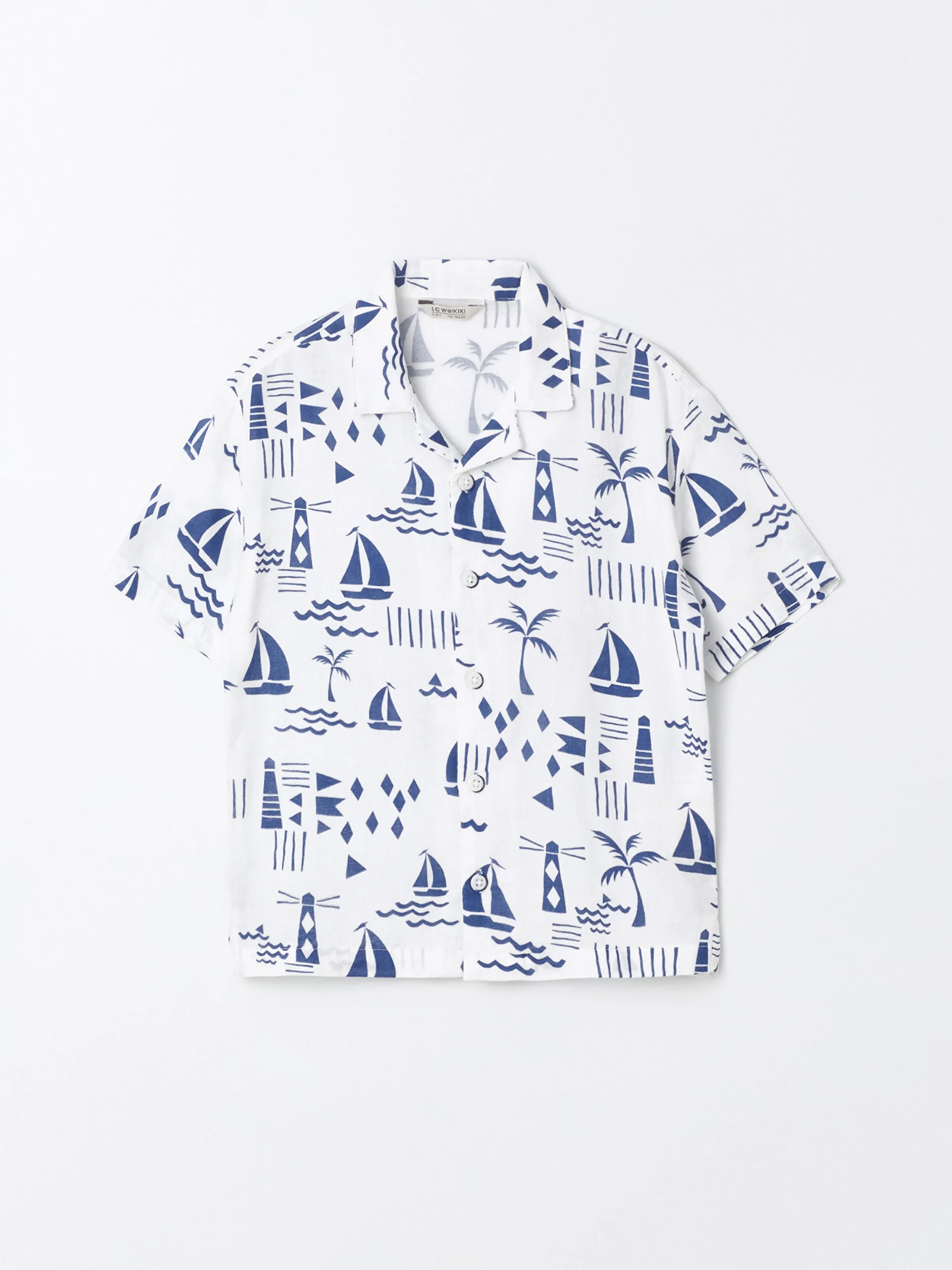 Comfortable Pattern Patterned Boys Shirt
