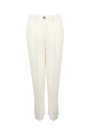 CONTRAST BUTTON DETAILS TROUSERS