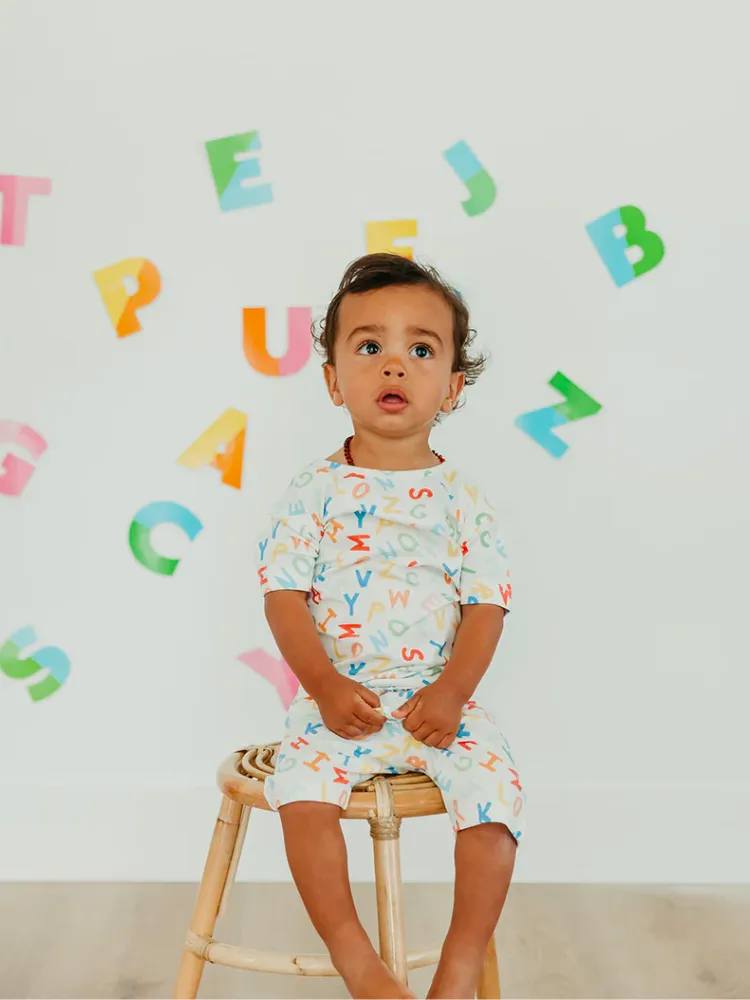 Copper Pearl Short Sleeve Pajama Set - Webster