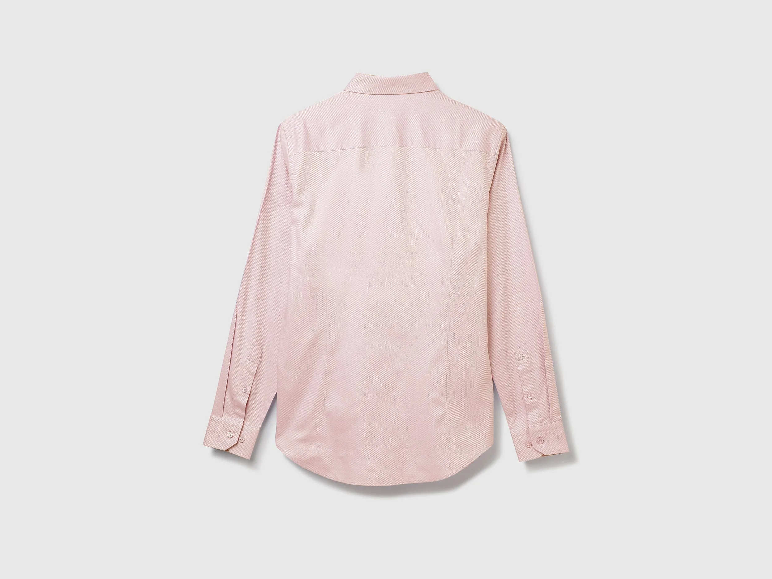 Cotton Solid Spread Collar Mens Shirts