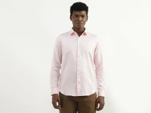 Cotton Solid Spread Collar Mens Shirts