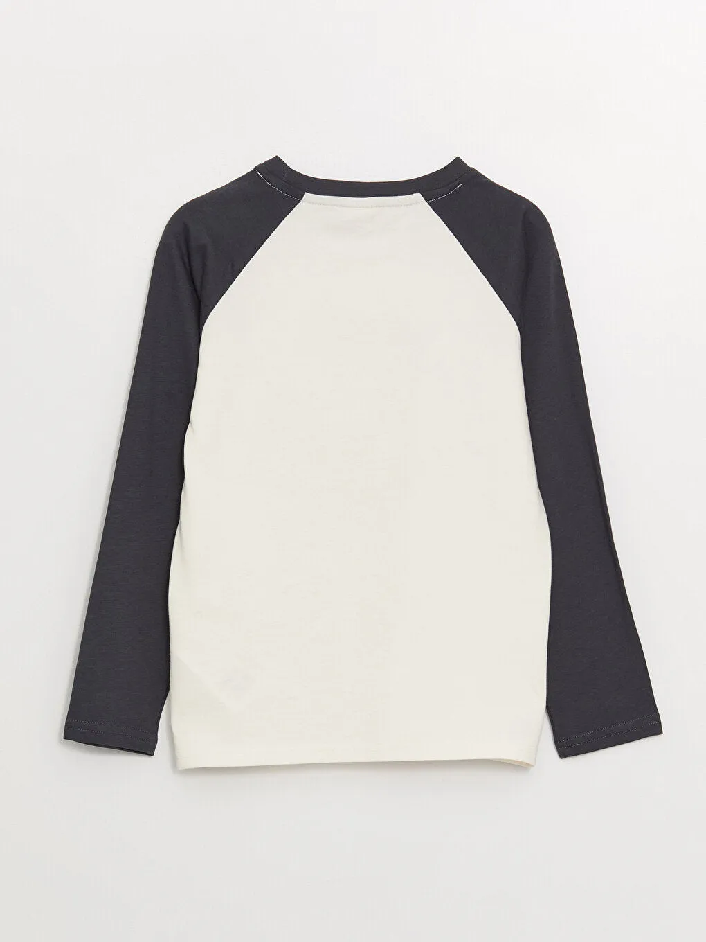 Crew Neck Printed Long Sleeve Boys T-Shirt
