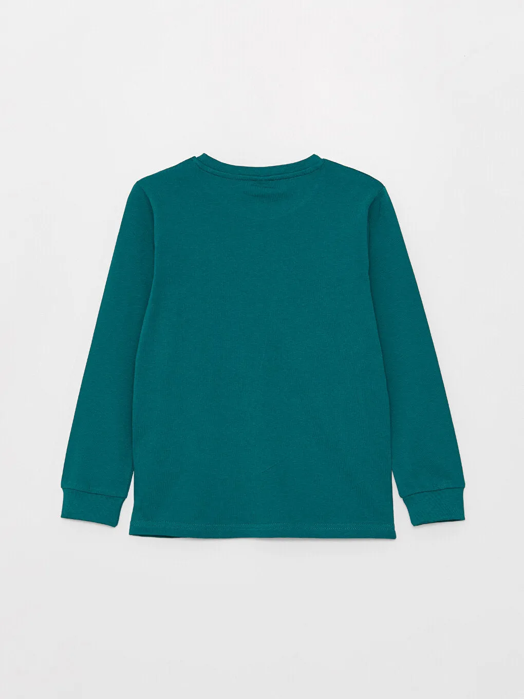 Crew Neck Printed Long Sleeve Boys T-Shirt