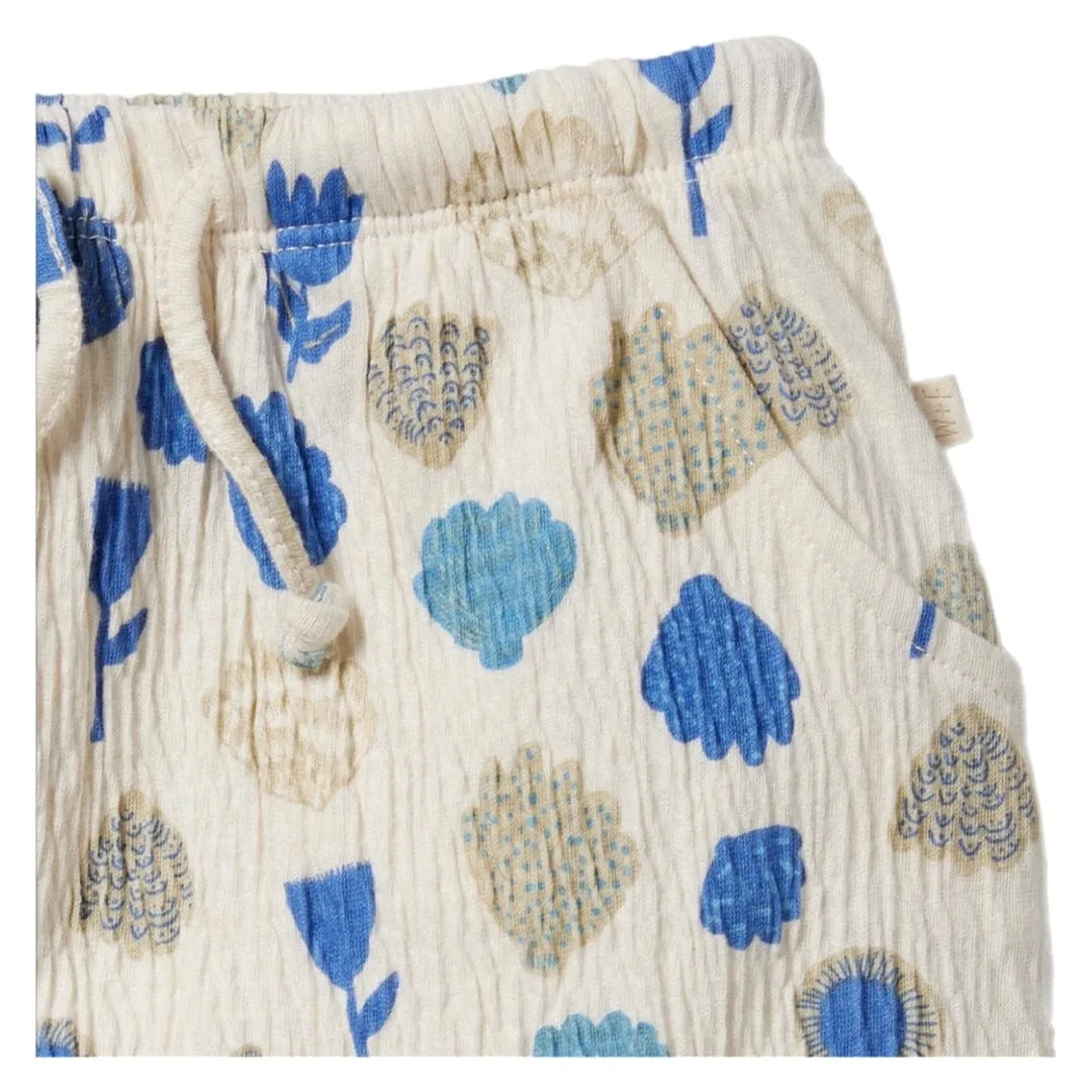 Crinkle Bloomer Short - Ocean Breeze