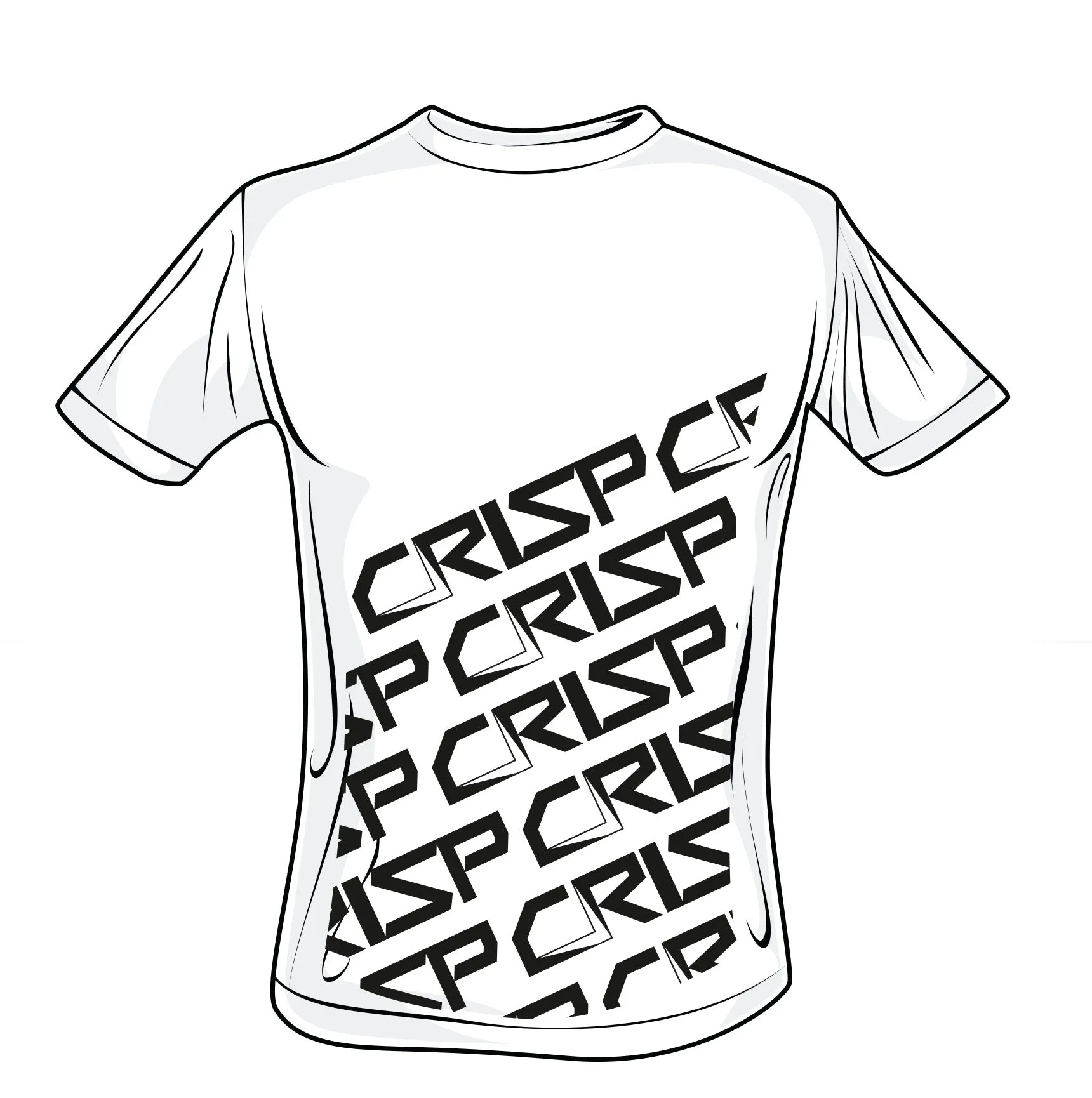 Crisp Scooters Repeat T-Shirt
