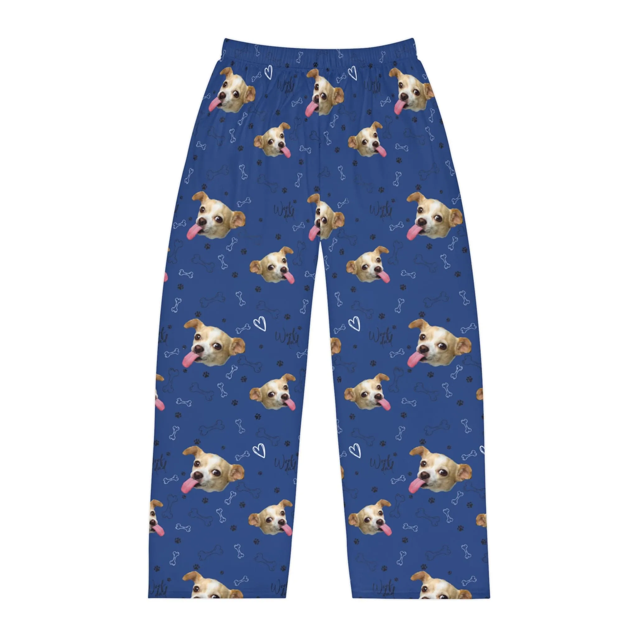 Custom Pet Face Mens Pajama Pants