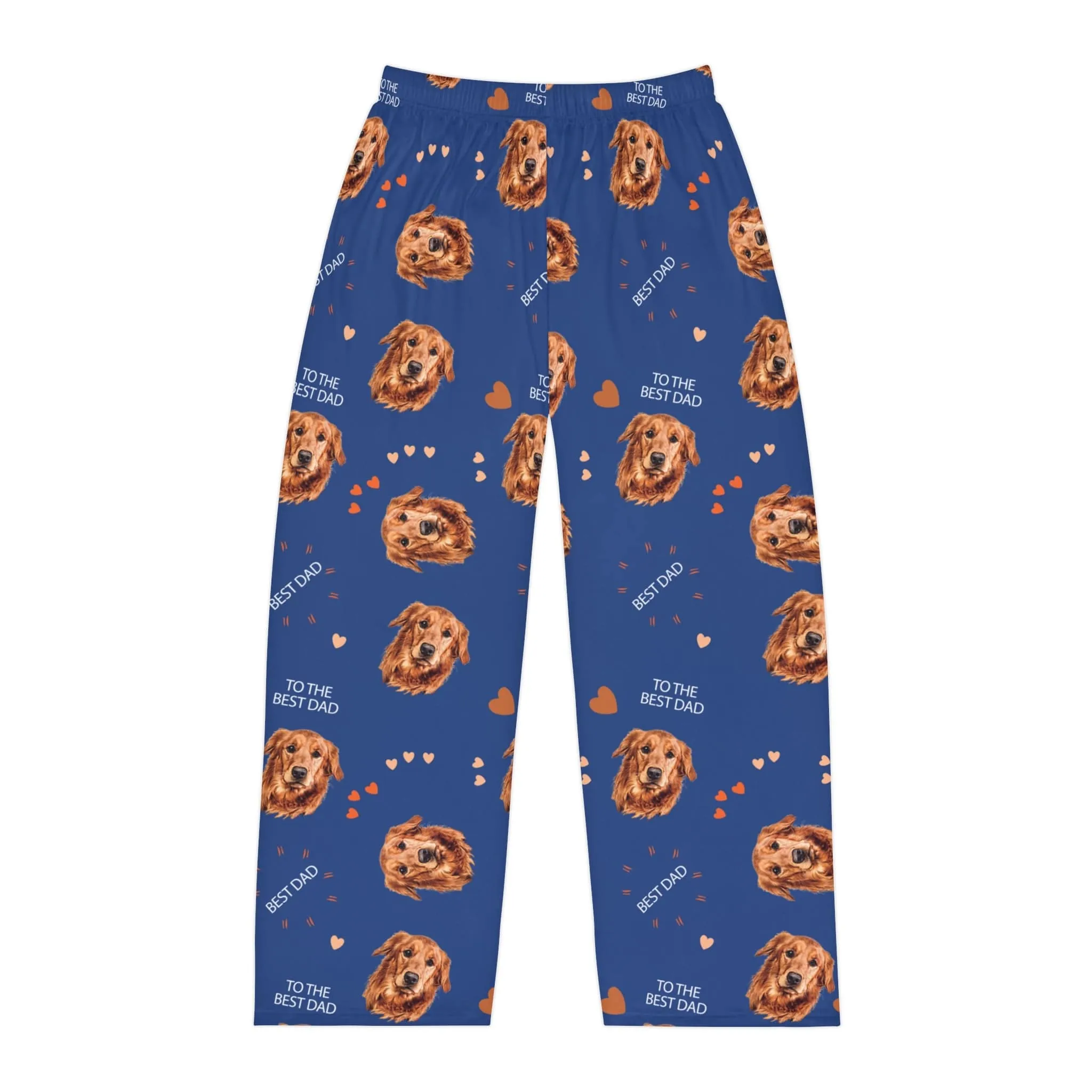 Custom Pet Face Mens Pajama Pants