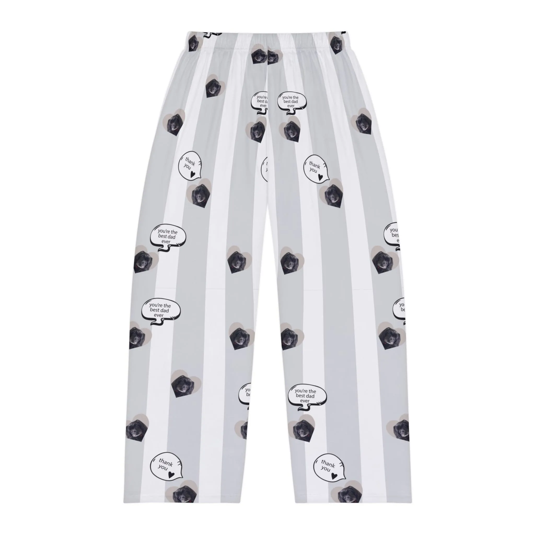 Custom Pet Face Mens Pajama Pants