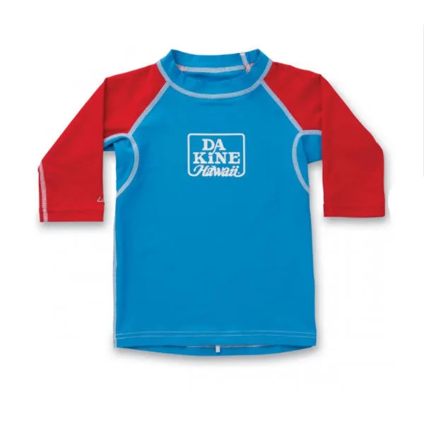 Dakine - Toddler Snug Fit Long Sleeve Rashguard - Kids Vest - Blue SALE