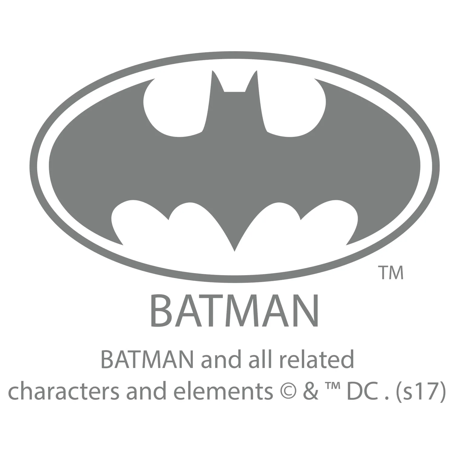 DC Batman Dark Knight Joker Stencil Official Women's T-shirt (White)
