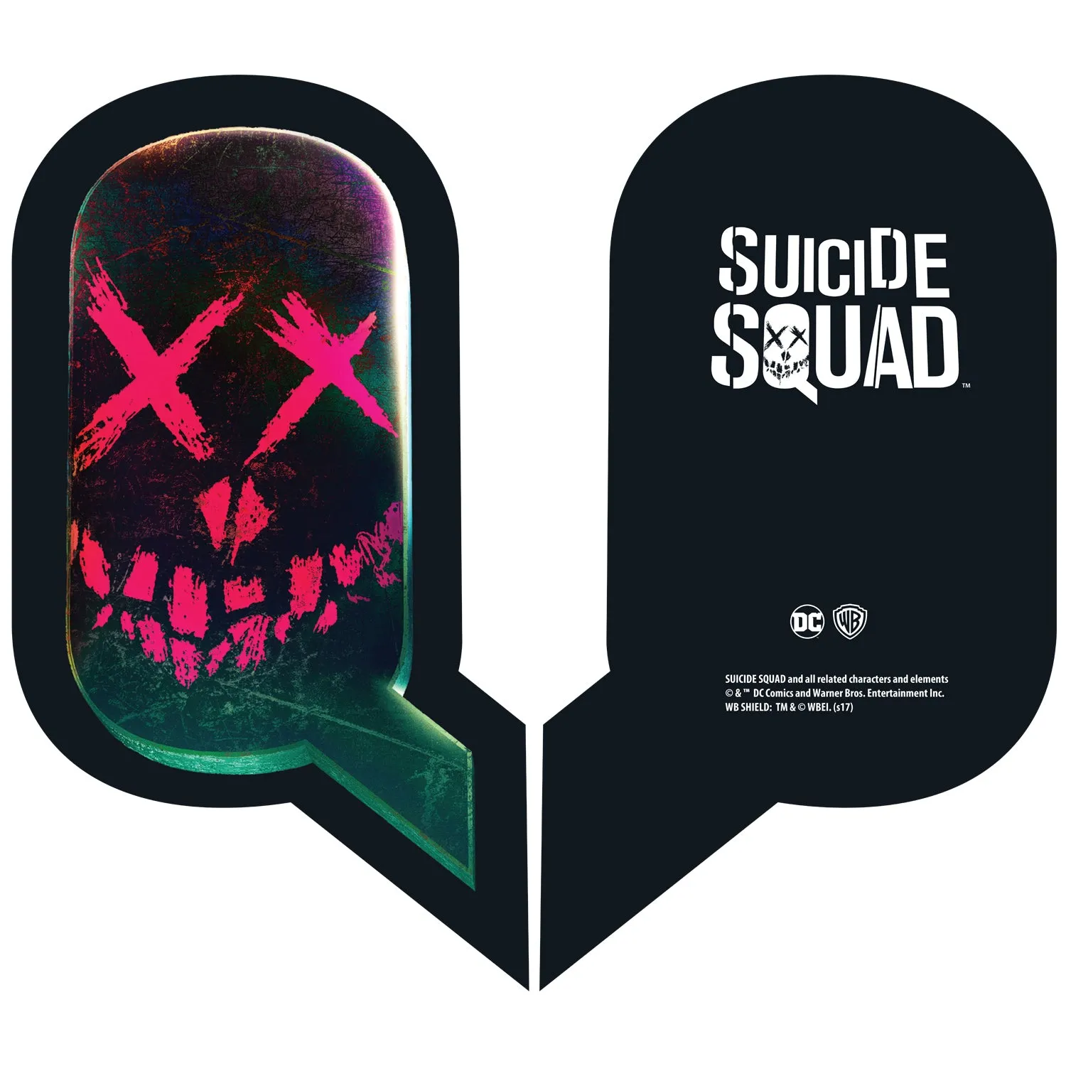 DC Suicide Squad Logo Joker Official Women's Long Tank Dress (Black)