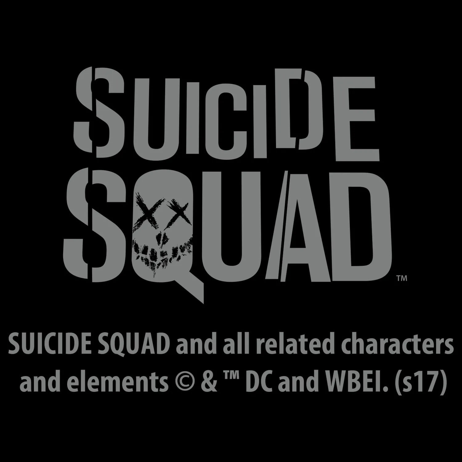 DC Suicide Squad Logo Joker Official Women's Long Tank Dress (Black)
