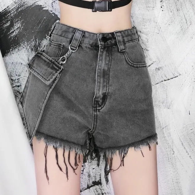Denim Pocket Shorts SD00481