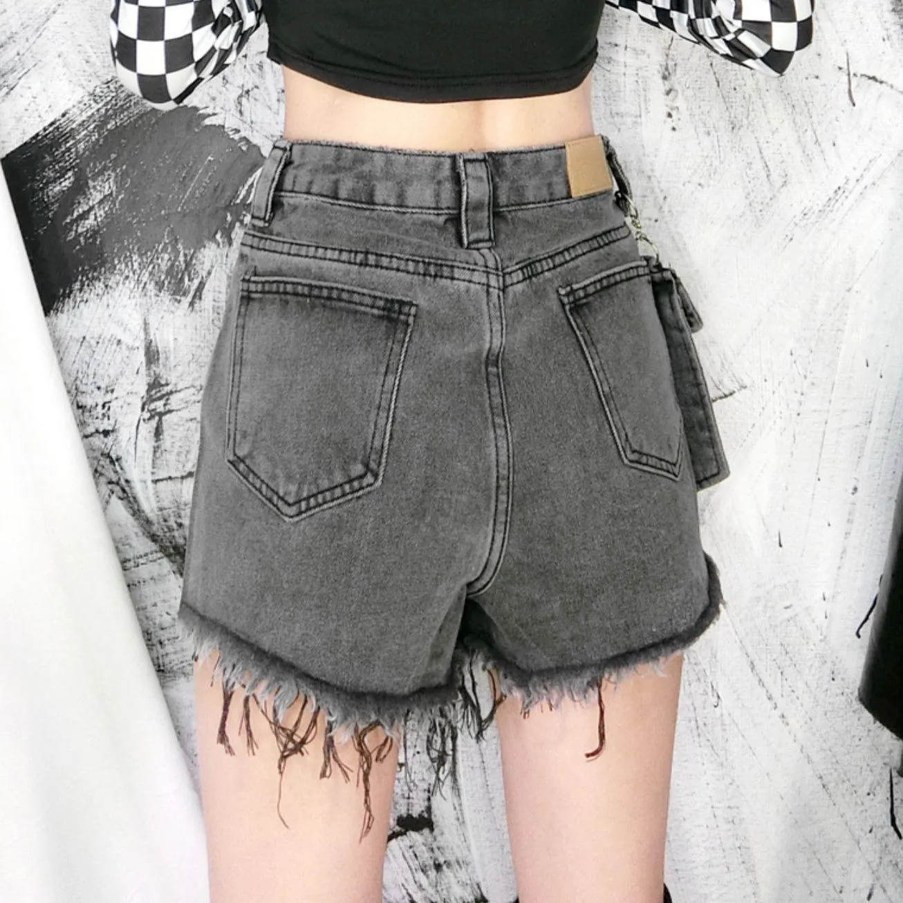 Denim Pocket Shorts SD00481