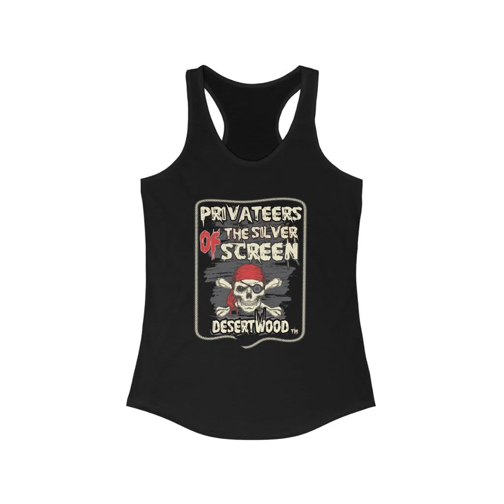 Desertwood Classic "Film Privateers" Racerback Tank (Sizes run smaller than usual)