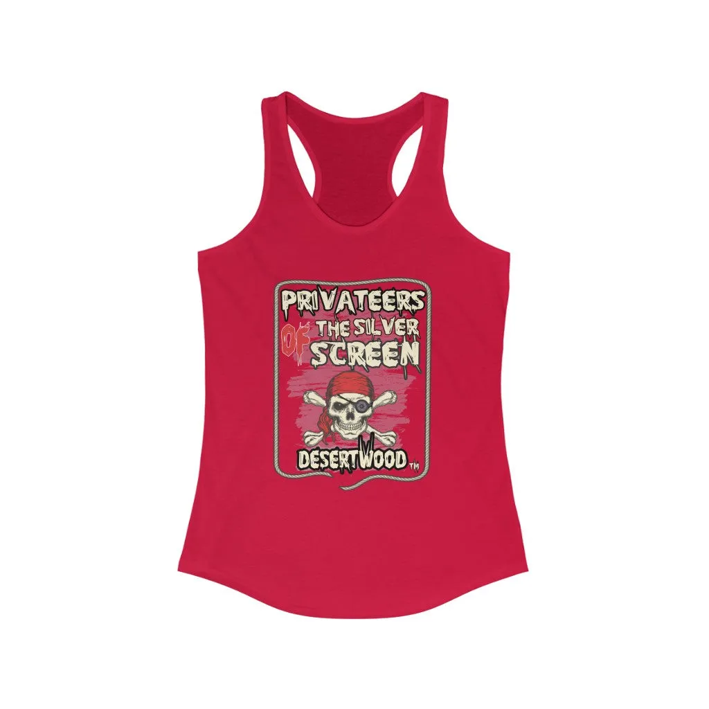 Desertwood Classic "Film Privateers" Racerback Tank (Sizes run smaller than usual)