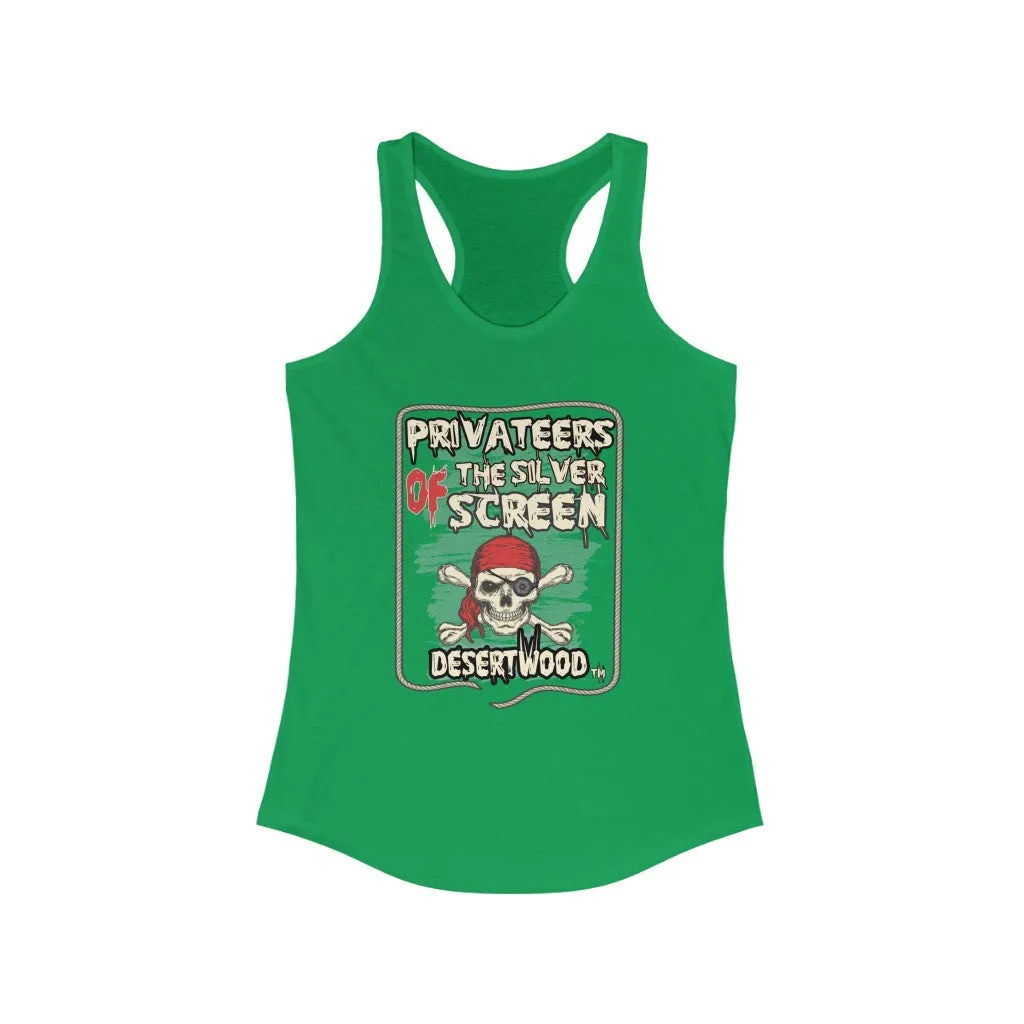 Desertwood Classic "Film Privateers" Racerback Tank (Sizes run smaller than usual)