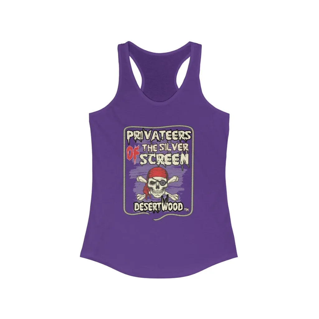 Desertwood Classic "Film Privateers" Racerback Tank (Sizes run smaller than usual)