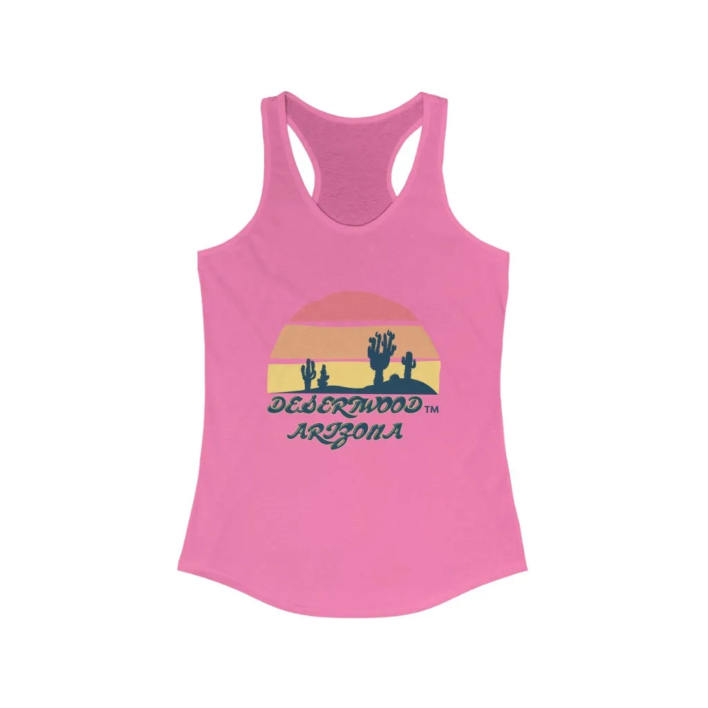 Desertwood Classic "Sunset" Racerback Tank (Sizes run smaller than usual)