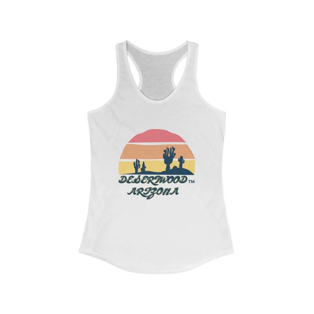 Desertwood Classic "Sunset" Racerback Tank (Sizes run smaller than usual)