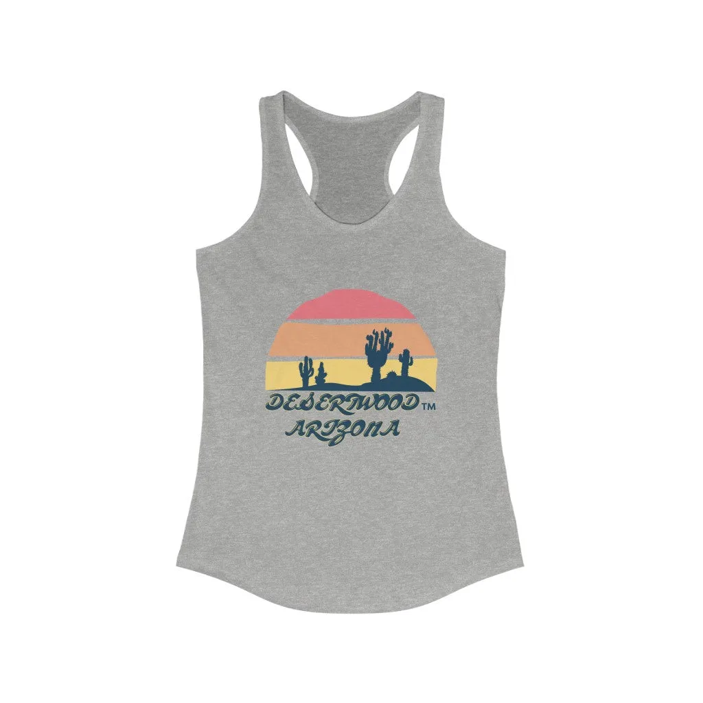 Desertwood Classic "Sunset" Racerback Tank (Sizes run smaller than usual)