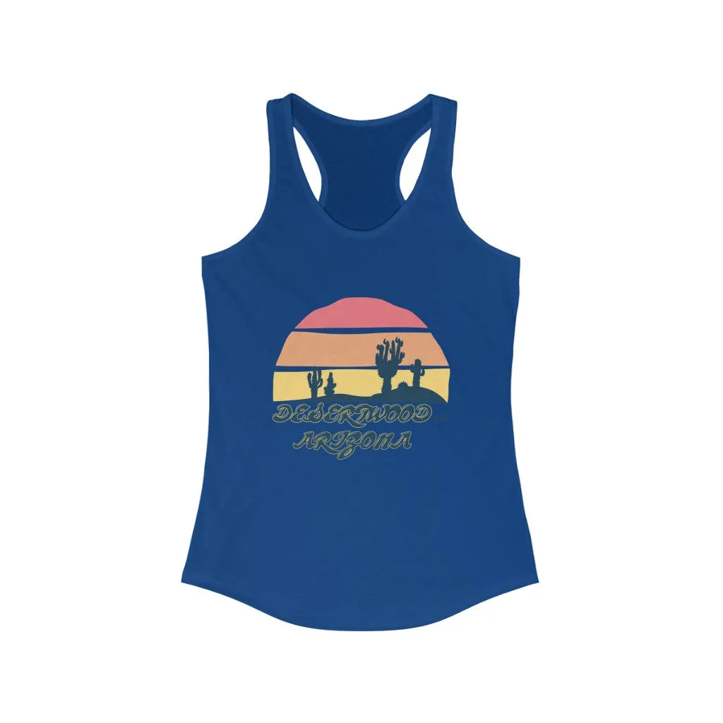 Desertwood Classic "Sunset" Racerback Tank (Sizes run smaller than usual)