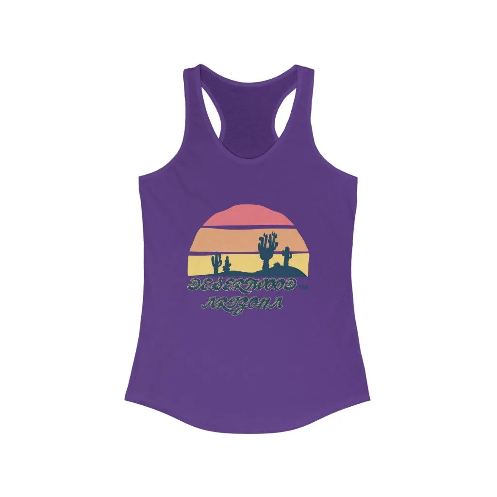 Desertwood Classic "Sunset" Racerback Tank (Sizes run smaller than usual)