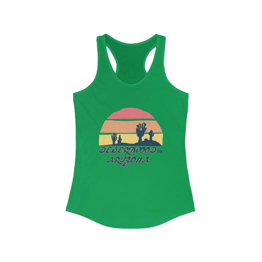 Desertwood Classic "Sunset" Racerback Tank (Sizes run smaller than usual)