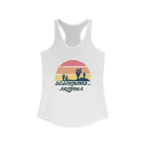 Desertwood Classic "Sunset" Racerback Tank (Sizes run smaller than usual)