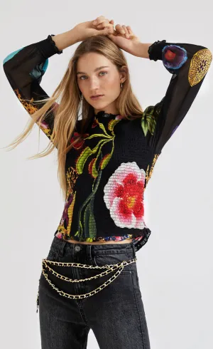 Desigual Babel Floral Blouse