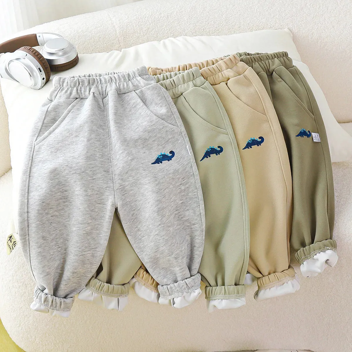 Dino Print Trousers