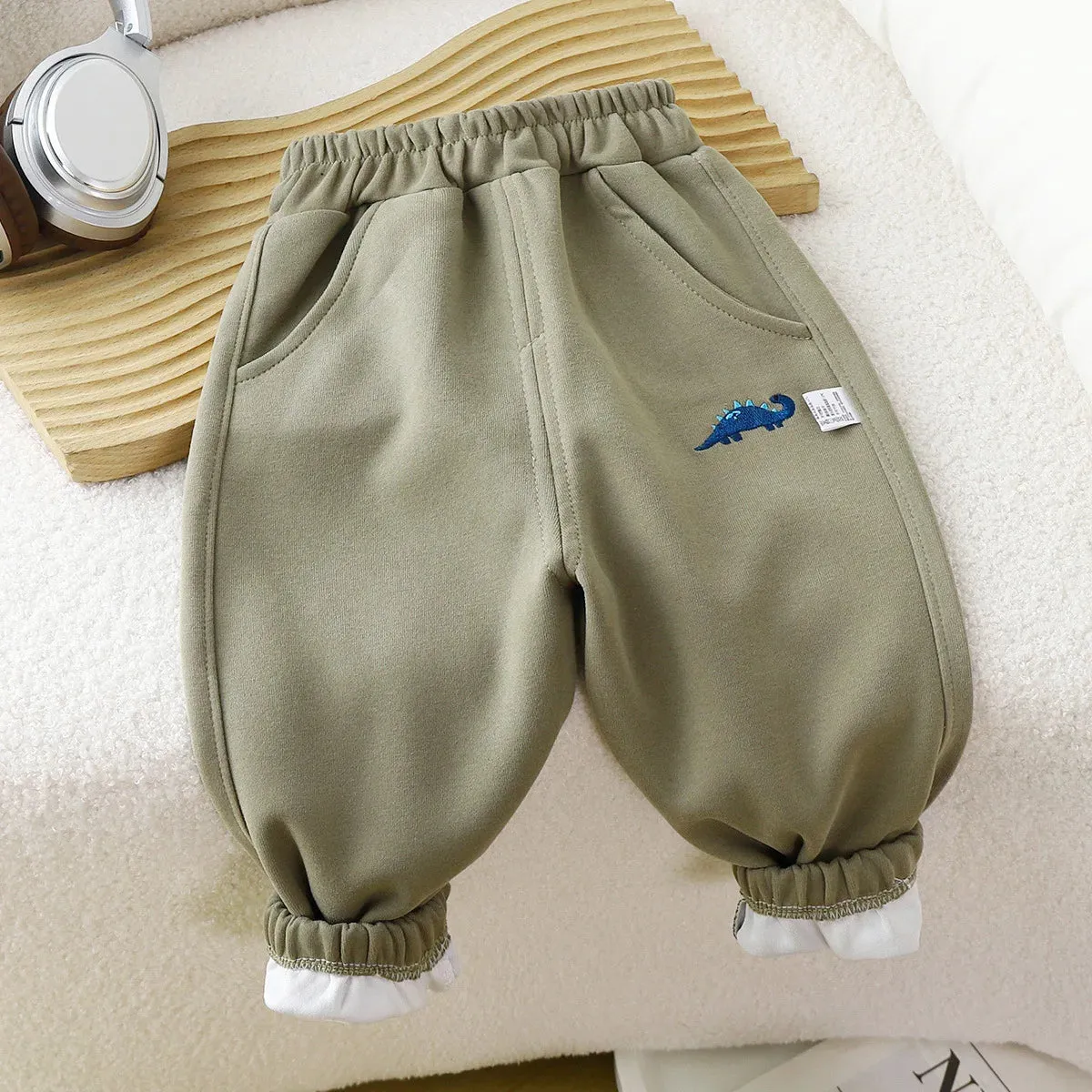 Dino Print Trousers
